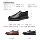 [Top-Layer-Cowide] Red Liblefly Lederschuhe Herren-Slip Business Casual Herren Schuhe weicher Sohle bequemer mittleren und älteren Vaters Schuhe mit Fleece WTA9710 Fleece Brown Sleeve 38
