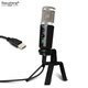 Depusheng Depusheng A8 USB computer live broadcast microphone mobile phone recording Android Apple national karaoke microphone online class teaching Douyin Kuaishou anchor video station A9 USB with tuning mute condenser microphone + anti-blowout net + cantilever stand