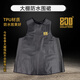 800 degree 800 degree fishing greenhouse waterproof apron black pit greenhouse fishing clothing waterproof clothing waterproof stain-resistant apron small waterproof apron (150-190Jin Jin equals 0.5 kg)