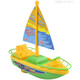 Shantou Lincun floating boat toy boat children's water model can be launched into the water small simulation motor boat speedboat pirate boat toy 0cm 17 pirate ship