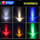 DZQJ 3MM/5MM light-emitting diode package LED lamp beads component package red, green, orange, yellow, blue, white mist bag/box 5mmLED lamp 5 types of bags (100 in total)