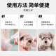 YWZR Dog Grid Face Wash Wipe Wipe Face Wipe Mouth Wipe Wipe Beard Wipe Door Wipe Feet Disposable Schnauzer Bichon West Highland 50 Pieces Pet Mouth Wipe A Box