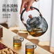 Mingguang 2025 new tea kettle electric ceramic stove tea set small kettle tea stove health pot tea set