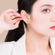 Chao Acer 18K gold crystal earrings for women’s birthday gift to Jian Jingtong EEK36500087 single model