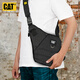 Carter (CAT) crossbody bag, chest bag, gun bag, casual sports shoulder phone bag, close-fitting side opening, male, dark pattern 84060