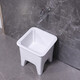 Lefit (lfte) bathroom ceramic wash mop pool balcony mop trough household Taiwan-controlled large, medium and small mop basin courtyard mop pool 901 manual water delivery to home