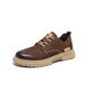 Belle Belle Group Chaussures Chaussures pour hommes 2024 Printemps Nouveau Cowhide rétro American Work Chaussures Lace Outdoor Casual Shoes Men's Yellow 40
