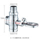 
BSITN bathroom toilet pedal flush valve Squat toilet squat toilet foot squat brass body flush valve B5009