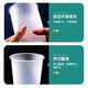Ogilvy milk tea cup disposable 500ml*10 set plastic coffee lemon juice drink cup with lid commercial with straw