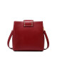 JUSTSTAR women's bag crossbody bag trendy versatile popular bag shoulder Korean style tassel square bag women's 556 retro red