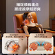 AUX Massage Chair Full Body Home Small 2025 Top Ten Brands Compact Folding Intelligent Sofa Chair Leisure Rocking Recliner Parents Birthday Gift Practical for Parents and Elders Sunshine Orange