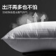 NetEase carefully selects skin-friendly 95% white goose down and down fiber pillow for five-star hotel, 100% cotton down pillow, neck pillow, white medium pillow