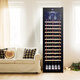 Bacchus wine cabinet constant temperature embedded wine cellar level wine cabinet wine cabinet constant temperature refrigerator home living room refrigerator private club office restaurant wine ice bar tea cabinet 208 liters air-cooled single temperature hanging cup