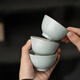 SUSHI CERAMICS Ru kiln six-cup opening plate can grow gold thread personal cup master cup tea cup 6 pieces J1035