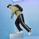 
Adidas official website official men's pants spring hoodies sports trousers fitness training pants men's fashion versatile classic pants EI9761/three stripes/open pants 2XL (185)