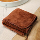 Xinjingren absorbent tea cloth thickened tea ceremony accessories tea towel coffee table tea table rag Kung Fu tea special towel tea table chocolate color