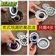 Qiuci old-fashioned floor drain anti-odor renovation old house bathroom sewer insect-proof round 304 stainless steel 40 pipe 9214 304 diameter 9.5cm05 dry and wet area single use