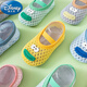 Disney children's floor socks in summer thin mesh breathable non-slip soft sole silent baby socks shoes bags and baby shoes socks 115# A pair of light brown ugly cute expressions, average size 12-17 months S size suitable for foot length 13cm inner shoe size