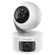 TP-LINK普联 双摄双画面600-1000万智能摄像头 家用监控器360度夜视全景无线 手机远程婴儿宠物室内安防  TL-IPC44AW 双摄版（双400万镜头） 256G