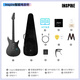 Enya Enya Electric Guitar Double Rock Single Single Double Smart Electric Guitar Inspire Hua Chenyu Same Model Dark