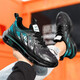 
PATAL VIETON Coconut Men's Shoes Spring and Autumn Mesh New Summer Sports and Casual Running Men's High-Enhanced and Versatile Daddy's Trendy Shoes Men Black and Green TK757 42