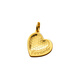 Luruo Gold Store's same style four-leaf clover necklace pendant single pendant gold pendant accessories 2024 new pendant 18k gold gold fish scale four-leaf clover pendant single pendant