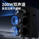 HiVi outdoor square dance speakers karaoke singing high-power KTV mobile trolley speakers musical instruments stage performances Bluetooth connection MP28