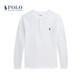 Polo Ralph Lauren Boys Classic Cotton Jersey Henley RL41762 100-White S