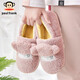 Big Mouth Monkey (Paul Frank) Cotton Slippers for Women Winter Couples Home Thick-soled Warm Bag and Confinement Cotton Shoes for Men PF915