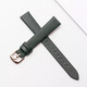
Adapted to Armani Jurgent leather strap AR11149 11139 1726 11150 Lizard pattern small green bracelet 14 green-rose gold pin buckle 14mm