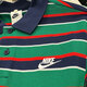 耐克（NIKE）短袖男装2025夏季新款健身训练运动服时尚翻领POLO衫透气休闲T恤 FN3897-410蓝绿条纹 XL