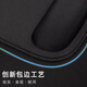
EXCO mouse pad wrist guard large laptop office wrist pad locking hand holder memory foam wrist rest black 9277