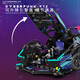 XKS building blocks assembled Lamborghini adult remote control sports car racing puzzle model for boys and girls children's day gift static version - Cyber V12 Lamborghini 1149 particles