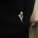 Youguang Lexia simple tulip French ladies brooch tulip brooch