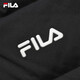 FILA Down Jacket Men's Winter Warm Hooded Sports Casual Long Sleeve Thickened Jacket Cardigan Men's Top True Black-BK XL 180/100A