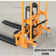 Hydraulic forklift unloading artifact small forklift manual small lightweight household lift truck micro lift truck transport truck 200 kg lifting 0.9 meters dual-purpose model