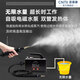 Shengentai High Temperature Steam Cleaner Handheld Household Appliance Cleaning Air Conditioning Washing Machine Multifunctional All-in-One Cleaning Machine High Temperature Kitchen Fume Disinfection Sterilization Degreasing Cleaning Machine Low Configuration Spray Gun Uncontrollable Start/Stop Black Packed in Carton