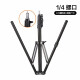 Godox 2.1m reflective tripod light stand portable folding light stand tripod soft light box light stand small flash video live broadcast bracket