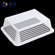 Guxiang thickened (vegetable washing basket) vegetable color plastic basket distribution frame rectangular turnover frame large storage basket white No. 5 basket 406*312*118mm 2 pieces