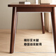 Jiayi all solid wood double desk long table against the wall narrow table study table study table writing table bedroom office computer table