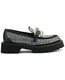 Karl LagerfeldKARL LAGERFELD Women's Giana Slip-On Shoes Flats Transparent/Black 5.5