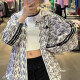 Adidas neo chaqueta femenina cuello para mujeres a prueba de viento