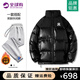 MR-90 American Fashion Brand Chaqueta de algodón para hombres en otoño e invierno Calidez suelta de calidez en espesas de plumas de terciopelo chaqueta de algodón de algodón chaqueta de cuero 9898 negro + 2201 negro más terciopelo (NE01) (peso recomendado 80-100 Jin [Jin equivale a 0,5 kg])