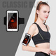OEING running mobile phone bag arm bag arm wrist men's and women's special equipment mobile phone bag fitness sports mobile phone arm cover classic black 5.5-6.5 inches large size universal