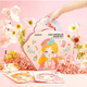 MiDeer Princess Portable Children's DIY Creative Handmade Girl Dress Up Toy Gift Sweetheart Princess Painting Makeup Bag Set