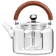 Shangyanfang glass teapot large capacity high temperature resistant home office electric ceramic stove special kettle tea water separation teapot
