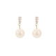 Yinyu French imitation pearl ear clips without pierced ears, elegant and high-end earrings, small fragrant style versatile earrings, birthday gifts for women, small fragrant style pearl ear clips