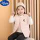 Disney children's cotton vest for men and women, baby cotton vest, autumn and winter new style, thickened cotton vest for small and medium-sized children, dark blue 120 (recommended height 100-110)