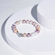 Tahiti pearl bracelet candy jump color white freshwater pearl bracelet for girlfriend candy color pearl bracelet 8-9mm