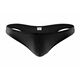 ROSELEX Confidential Shipping Sexy Underwear Men's Thong Low Waist Comfortable Sexy Large Pouch Gay Inner M Black
